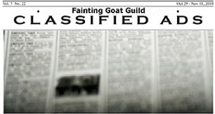 Classifieds - Everything Goat